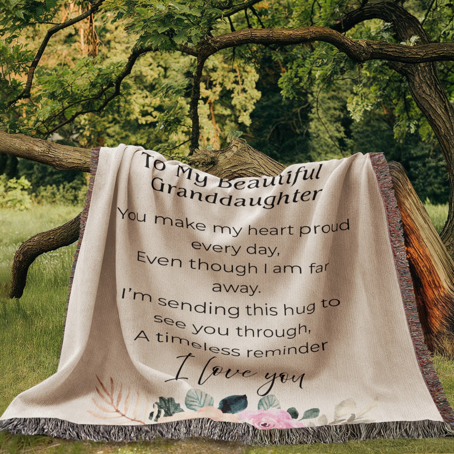 Proud of You Hug Blanket
