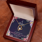 A Mother is Someone You Love With All Your Heart Necklace