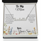 Mother's Day custom name necklace