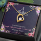 A Mother is Someone You Love With All Your Heart Necklace