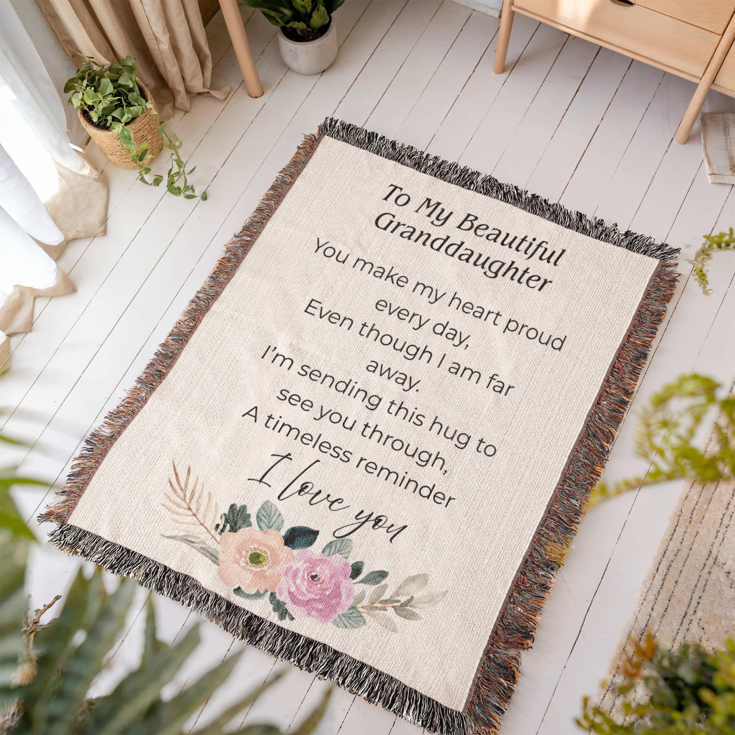 Proud of You Hug Blanket