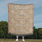 Oversized You Are Loved Woven Blanket (60x90)