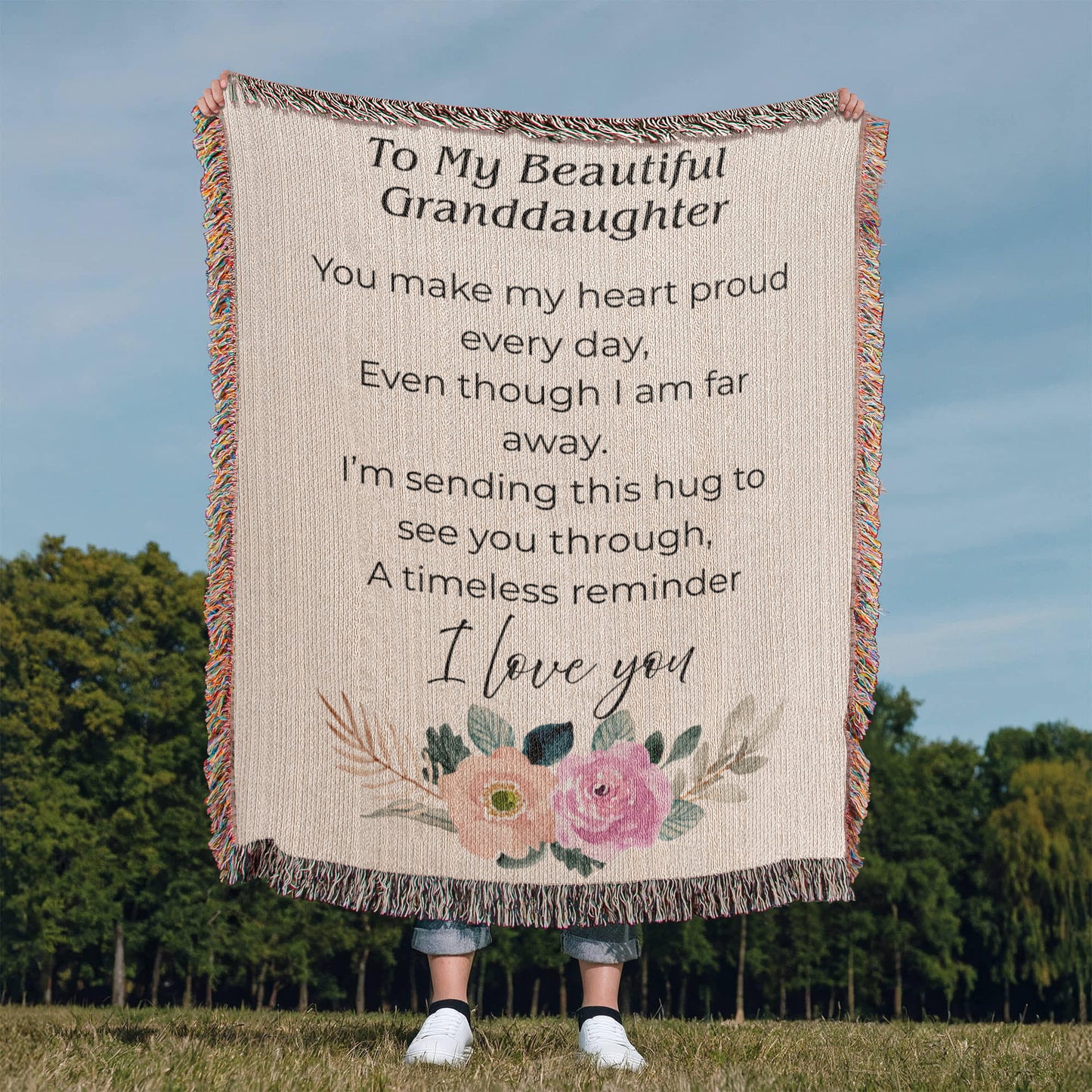 Proud of You Hug Blanket