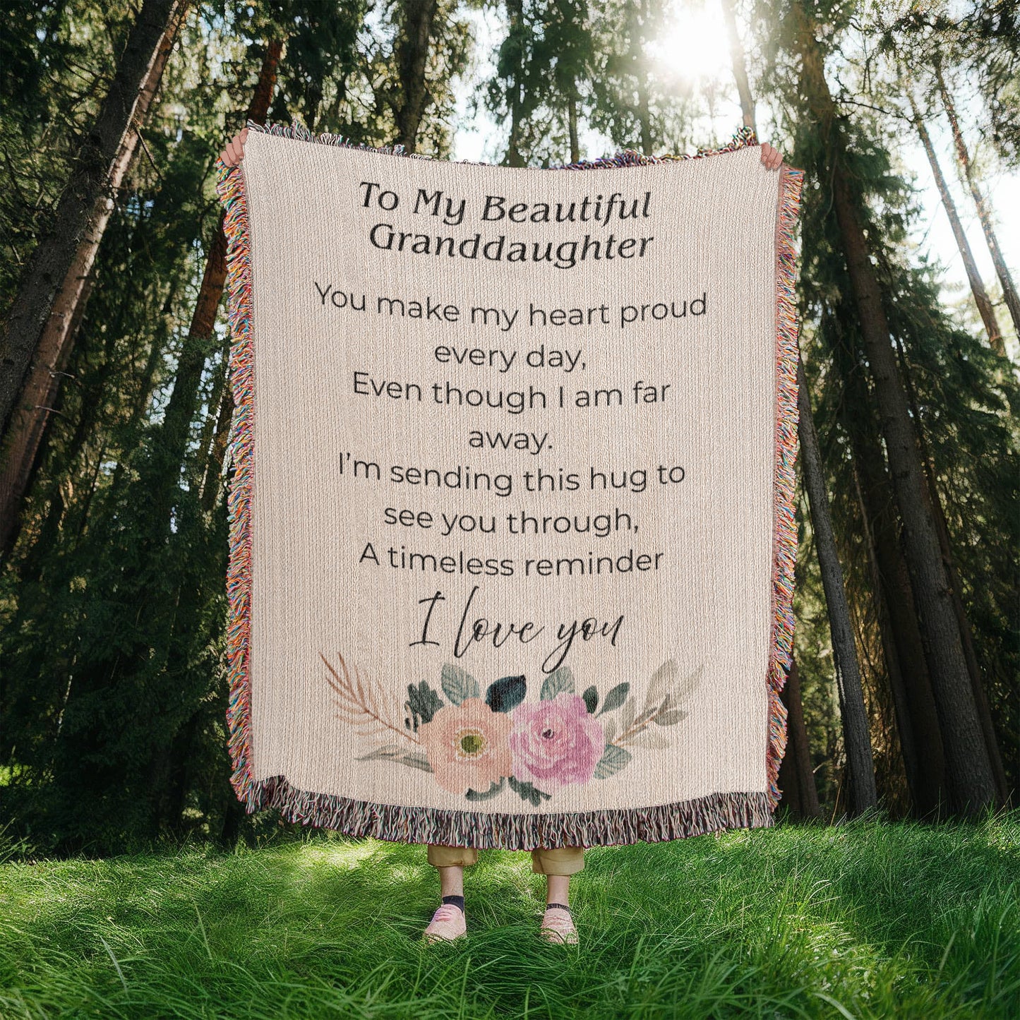 Proud of You Hug Blanket