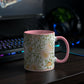 Rose Customized Color Accent Mug