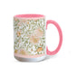 Rose Customized Color Accent Mug