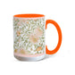 Rose Customized Color Accent Mug