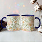 Rose Customized Color Accent Mug