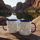 Rose Customized Color Accent Mug