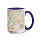 Rose Customized Color Accent Mug